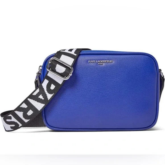 Karl Lagerfeld Vibrant Blue Belt Bag - Picture 1 of 12